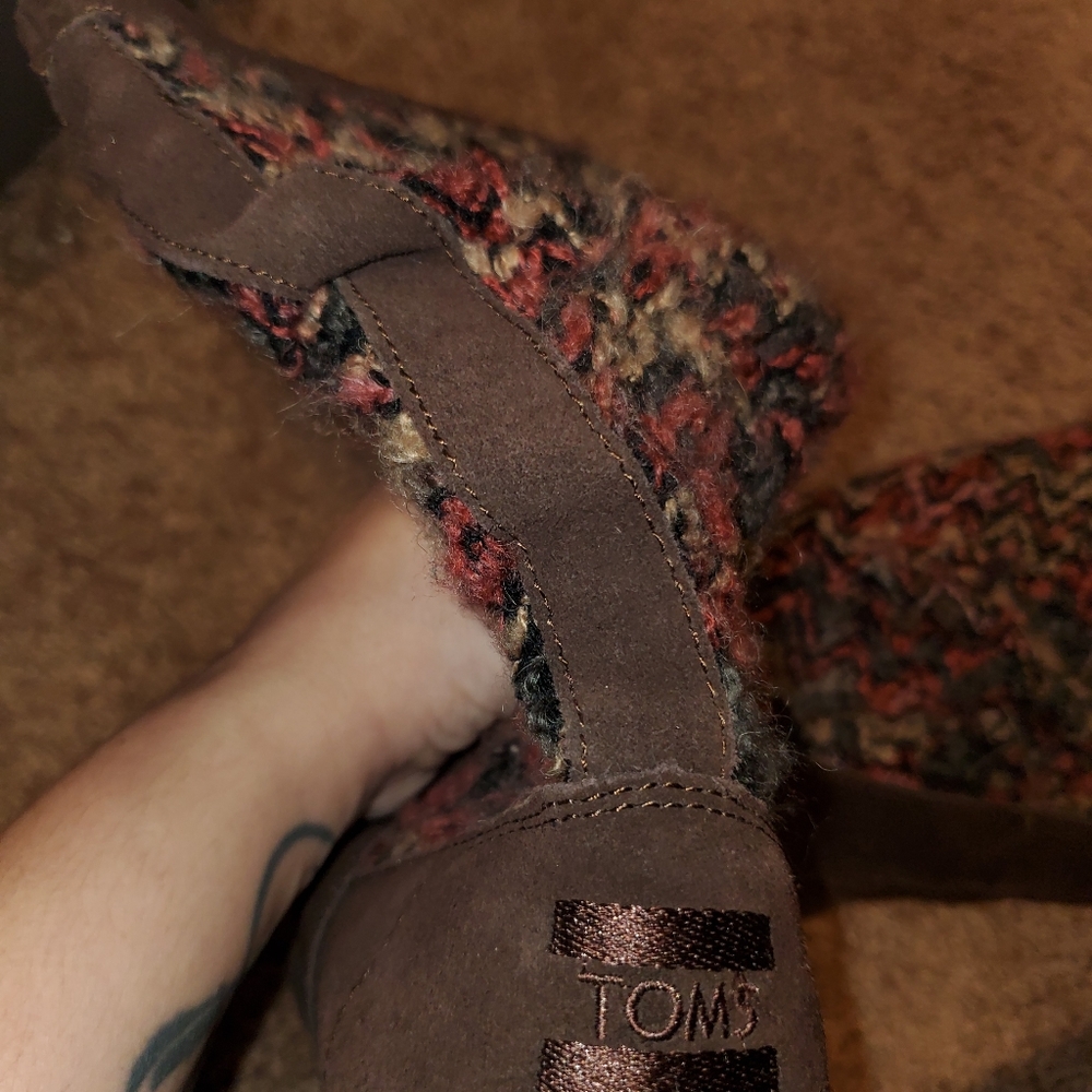 Tom's boots